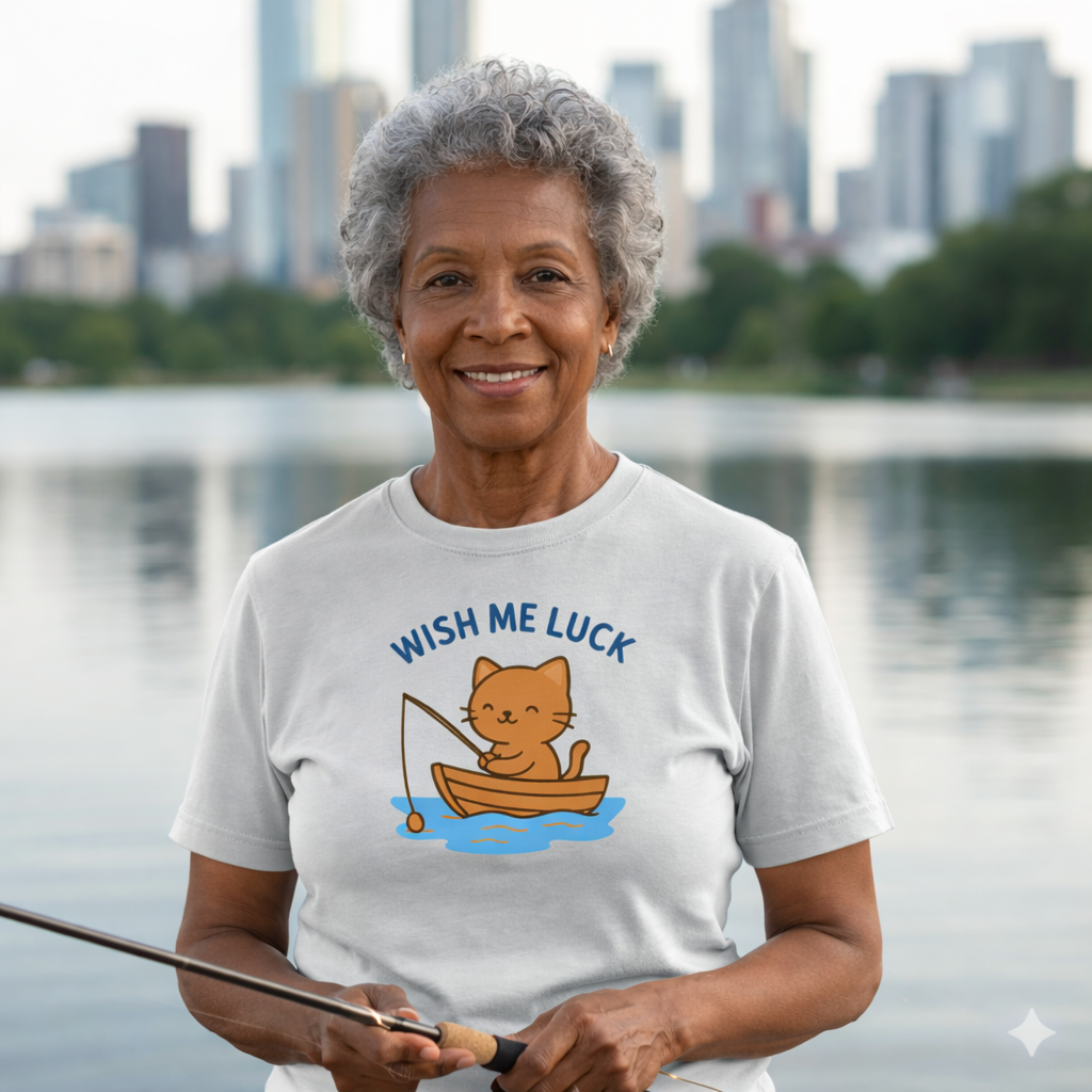 Kitten on the Boat Adult T-Shirt
