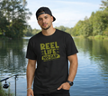 Reel Life. No Cap. – Urban Fishing Tee