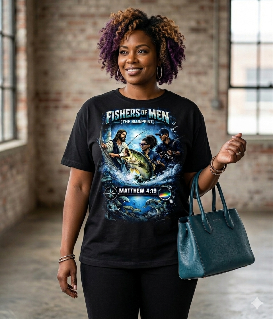 Fishermen of Women Faith Inspiration T-Shirt
