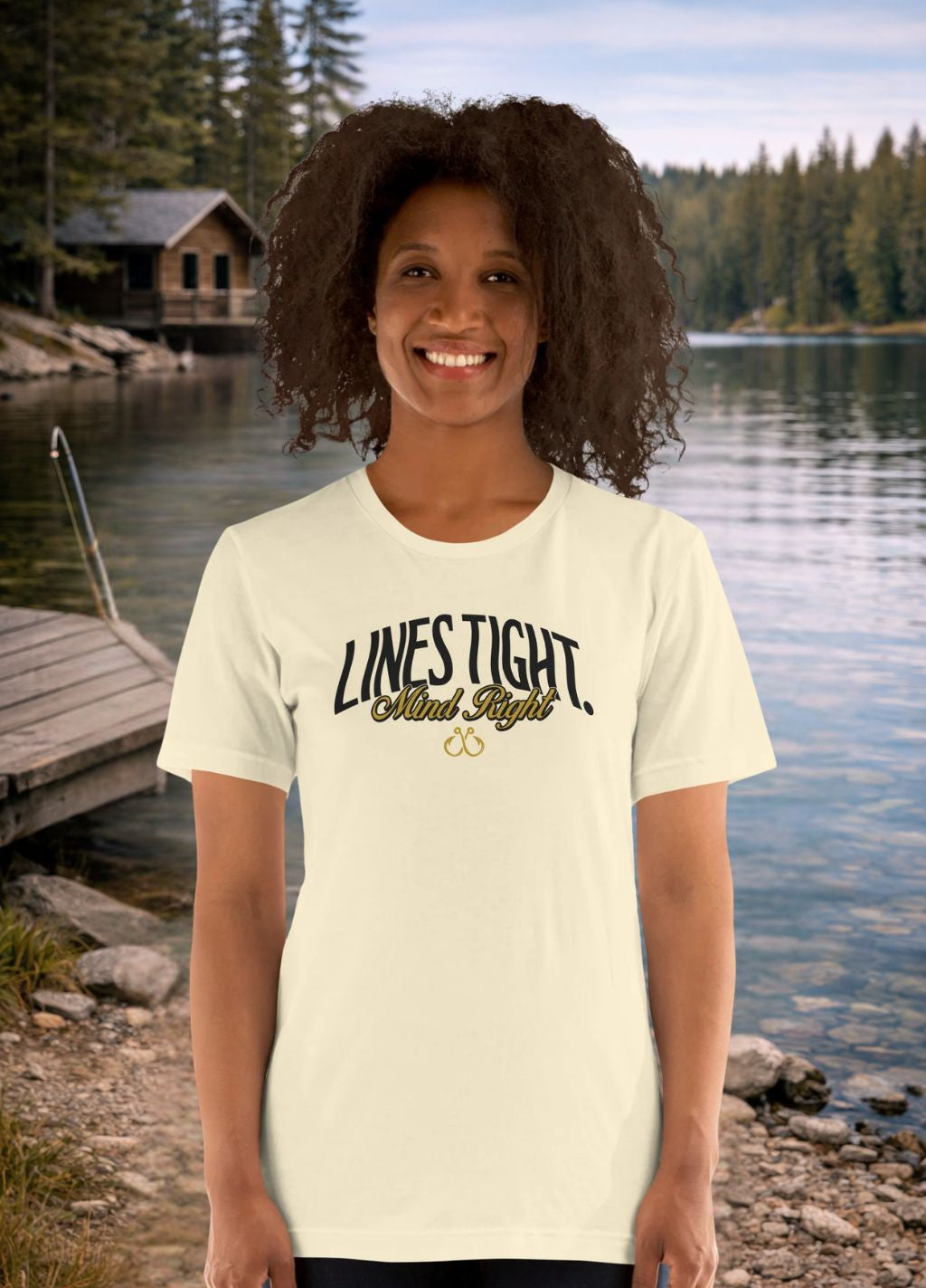 Lines Tight Fishing T-Shirt