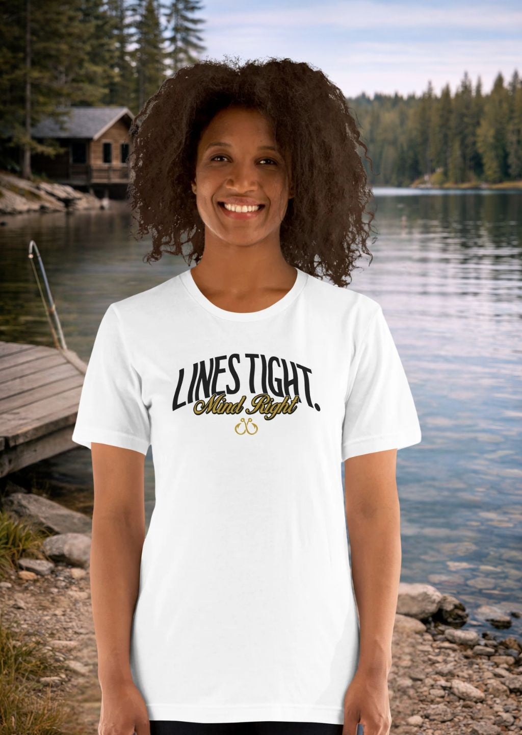 Lines Tight fishing t-shirt - premium angler apparel