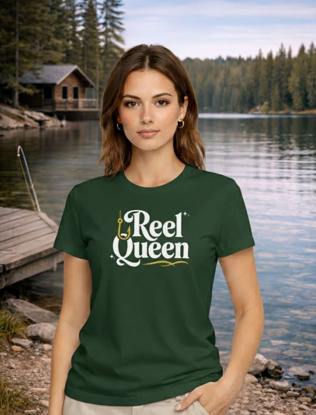 Reel Queen – Women’s Fishing Lifestyle Tee